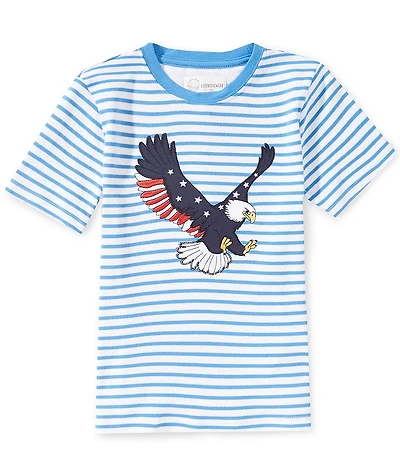 Adventurewear 360 Little Boys Americana Eagle Applique T-Shirt