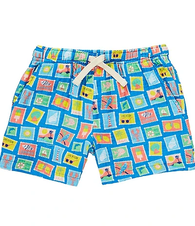 Adventurewear 360 Little Boys Stamp Print Shorts