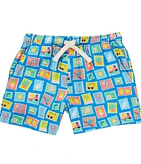 Adventurewear 360 Little Boys Stamp Print Shorts