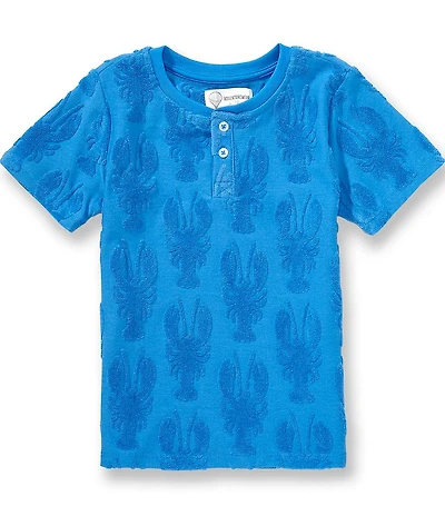 Adventurewear 360 Little Boys Terry Lobster Henley Shirt