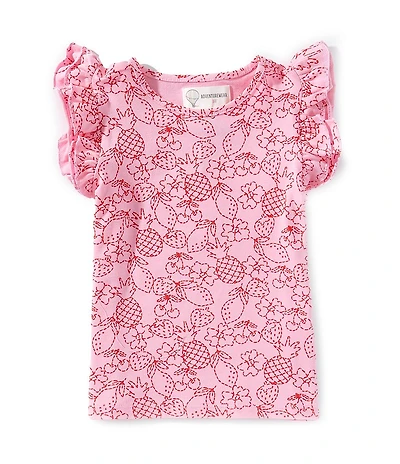 Adventurewear 360 Little Girls Printed Jersey Top