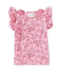 Adventurewear 360 Little Girls Printed Jersey Top