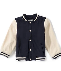 Adventurewear 360 Little Girls Fleece Varsity Jacket