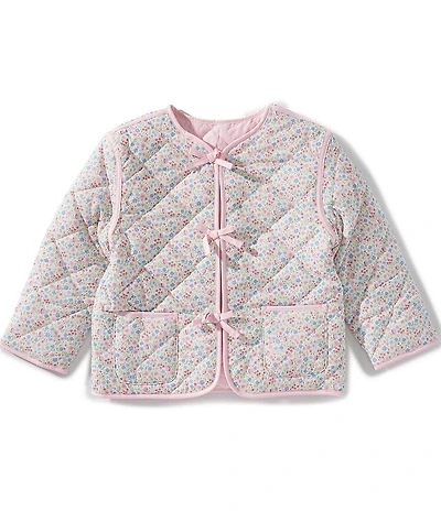 Adventurewear 360 Little Girls Floral Print Reversible Jacket