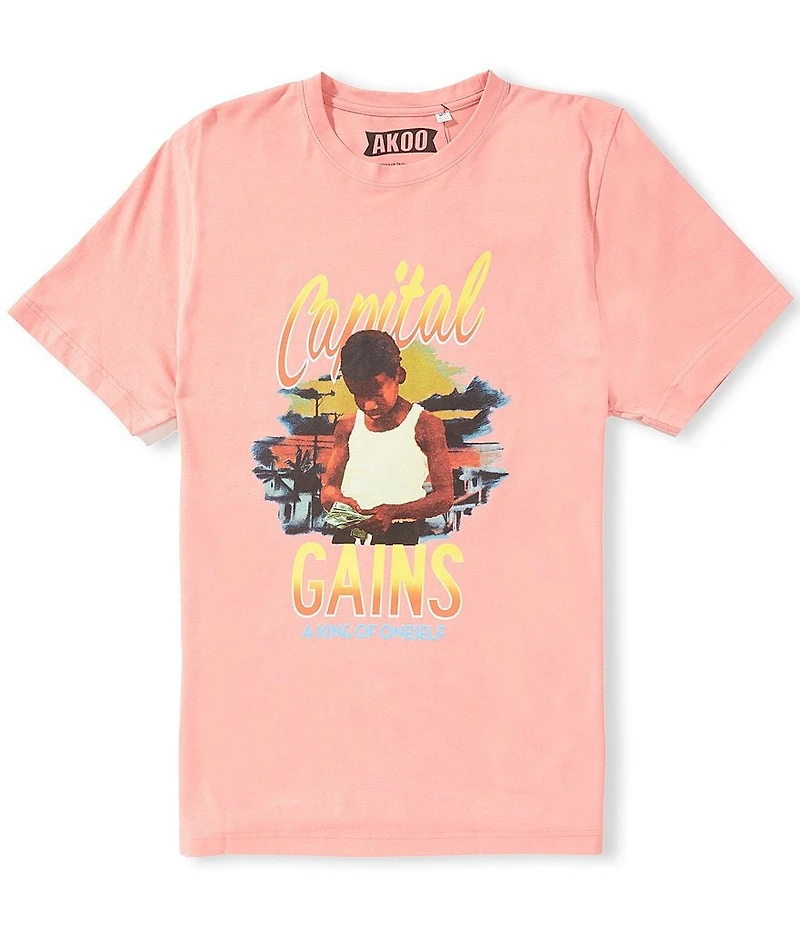 AKOO Capital Gains Short Sleeve Tee