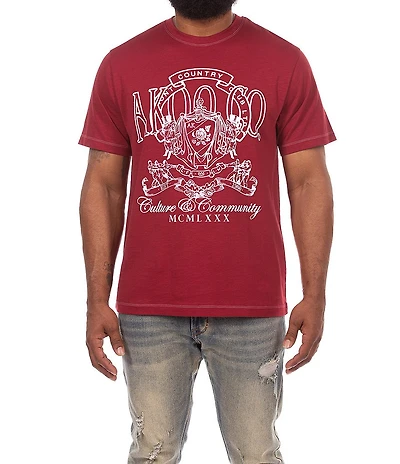 AKOO Country Club Short Sleeve Graphic T-Shirt