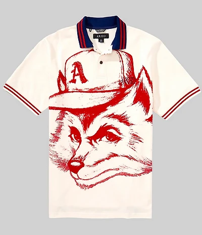 AKOO King Short Sleeve Pique Polo