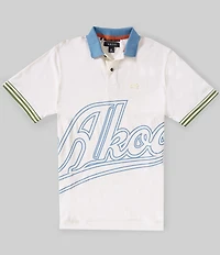 AKOO Kings Cup Printed Pique Polo Shirt