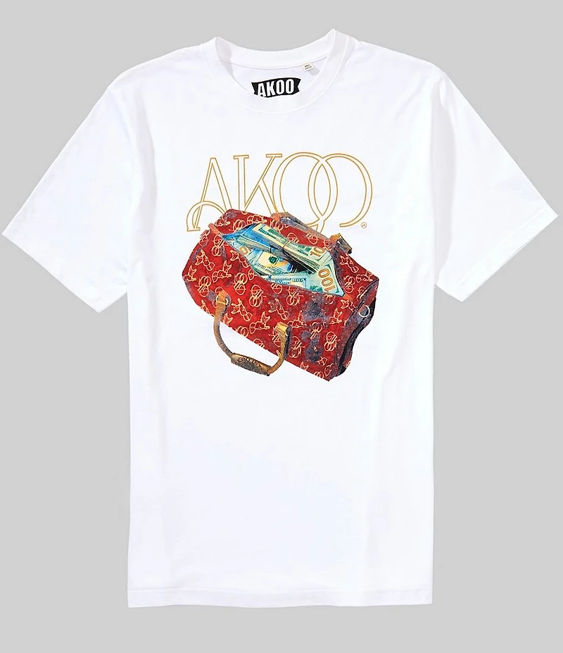 AKOO Secure Bag Short Sleeve T-Shirt