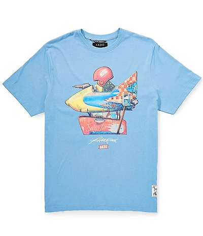 AKOO Short Sleeve Frank Morrison Collection No Limit Tee
