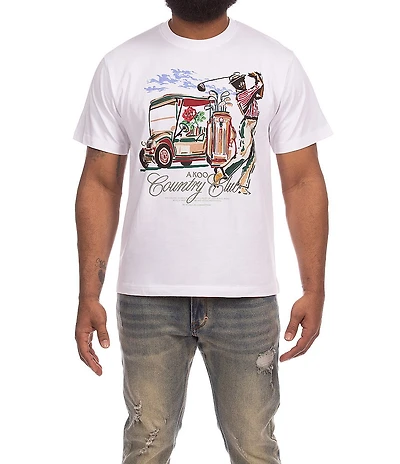 AKOO Tee Time Short Sleeve Graphic T-Shirt