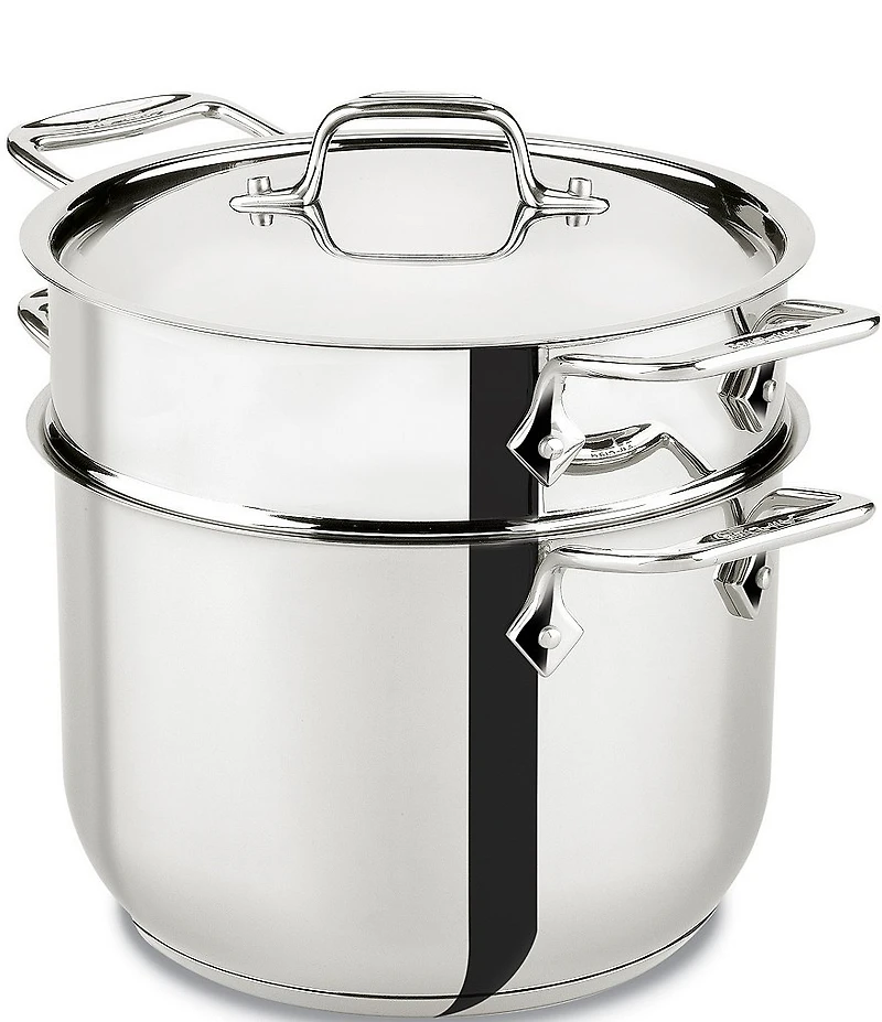 All-Clad Pasta Pot with Lid, 6 Qt.