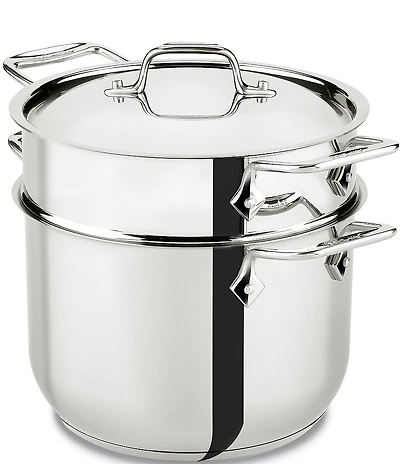 All-Clad Pasta Pot with Lid, 6 Qt.