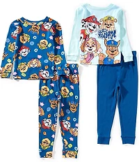 AME Little Kids Long Sleeve Pups Rule Graphic Design 2-Pack