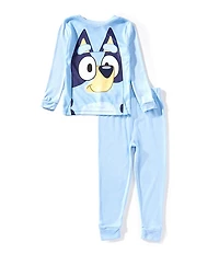 AME Little Boys Long Sleeve Bluey Costume Top & Pajama Set