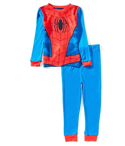 AME Little Boys Long Sleeves Spider Man Costume Top & Pajama Set