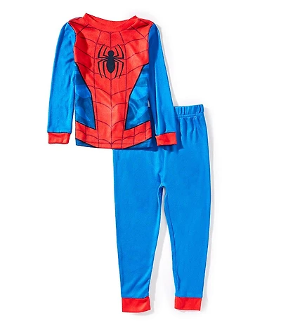 AME Little/Big Boys Long Sleeve Spiderman Costume & Pajamas Set