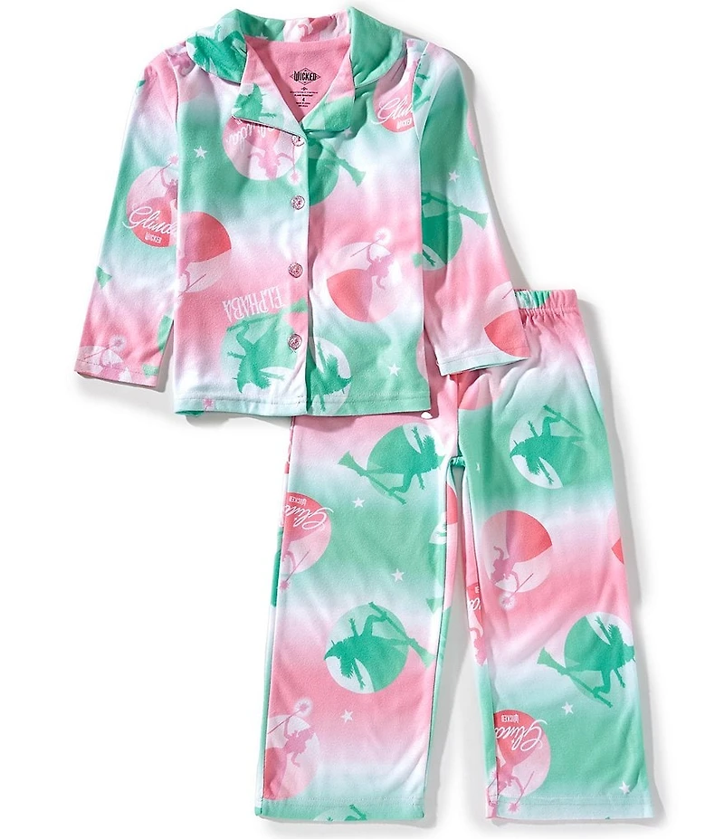 AME Wicked Fun Girls Notch Collar Pajama Set