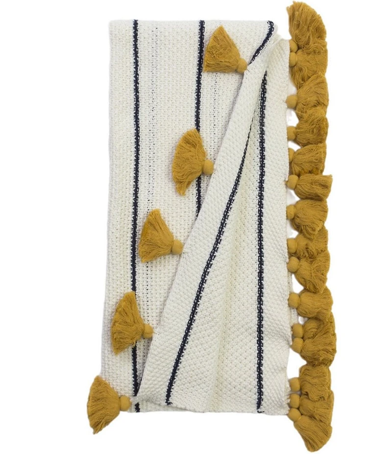 Amity Home Wilson Tassel Throw Blanket