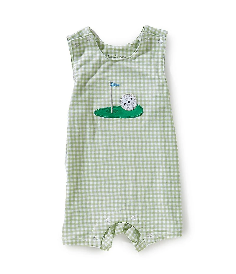 Angel Dear Baby Boys Golf Tee Romper