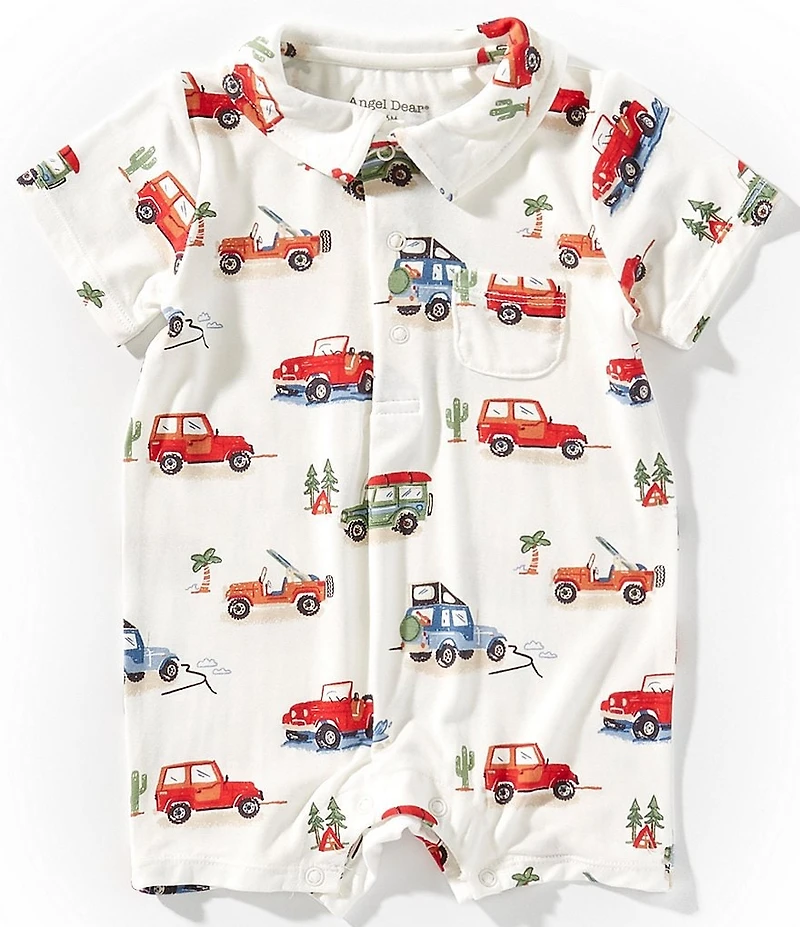 Angel Dear Baby Boys Off-Road Adventure Shortall