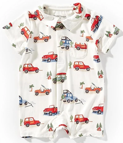Angel Dear Baby Boys Off-Road Adventure Shortall