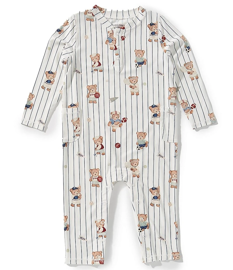Angel Dear Baby Boys Mixed Sports Bear Romper
