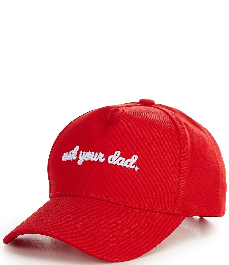 Anna & Ava Ask Dad Baseball Cap