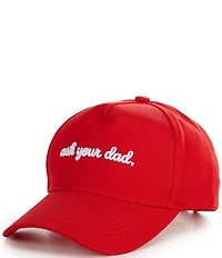 Anna & Ava Ask Dad Baseball Cap