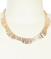Anna & Ava Bar Wave Collar Necklace with Stones