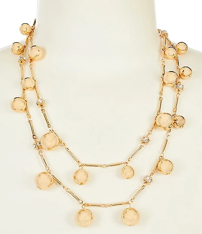 Anna & Ava Bauble Long Multi Strand Necklace