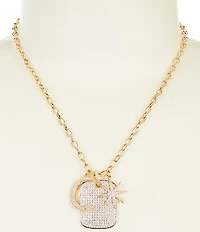 Anna & Ava Celestial Charm Short Pendant Necklace