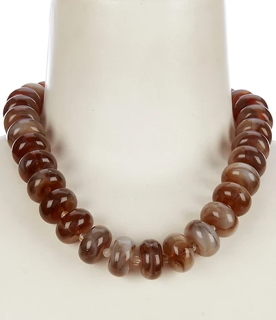 Anna & Ava Chunky Beaded Statement Necklace