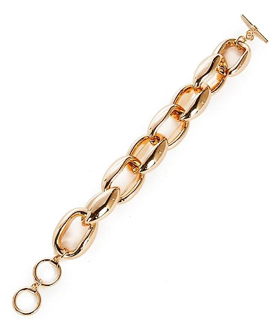 Anna & Ava Chunky Curb Chain Line Bracelet