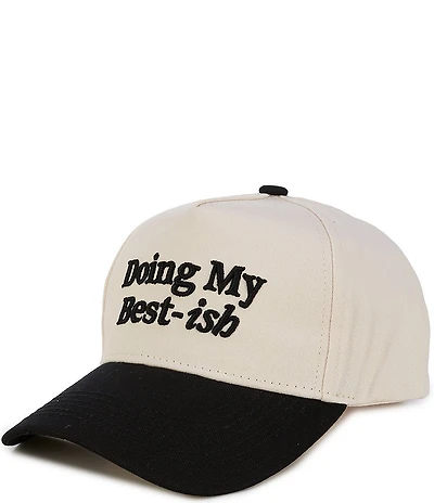 Anna & Ava Doing My Best-ish Baseball Hat