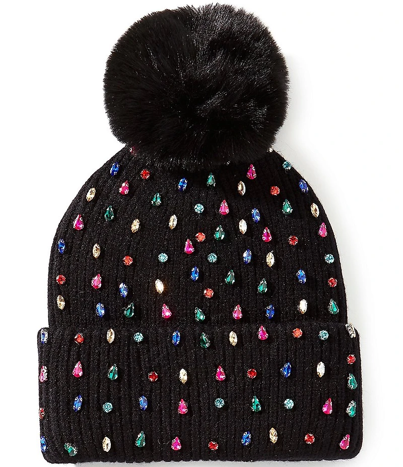 Anna & Ava Jewel Stone Beanie