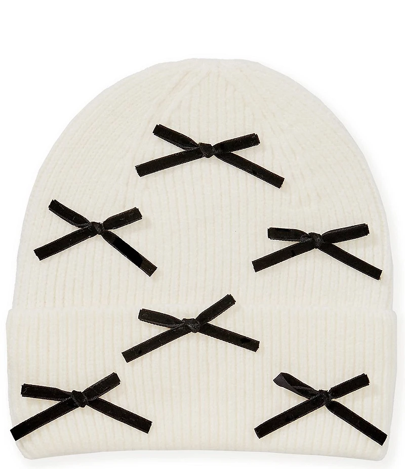 Anna & Ava Knit Bow Beanie