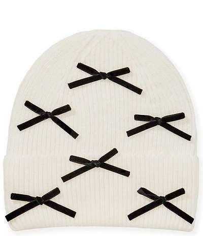 Anna & Ava Knit Bow Beanie