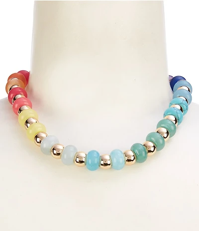 Anna & Ava Oversized Beaded Collar Necklace