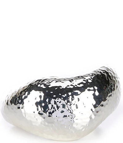 Anna & Ava Oversized Textured Wavy Bangle Bracelet