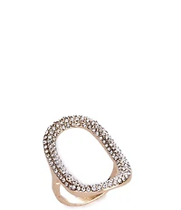 Anna & Ava Pave Oval Statement Ring