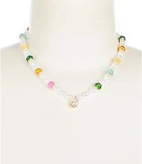 Anna & Ava Pearl Stoned Beaded Collar Necklace