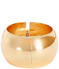 Anna & Ava Polished Wide Metal Hinge Bracelet