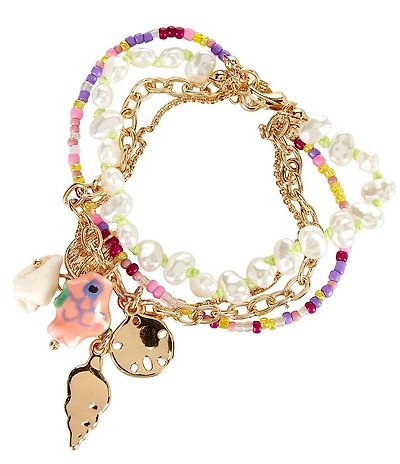 Anna & Ava Sealife Multi Strand Line Bracelet