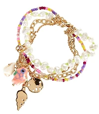 Anna & Ava Sealife Multi Strand Line Bracelet