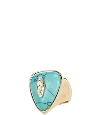 Anna & Ava Turquoise Stone Statement Ring