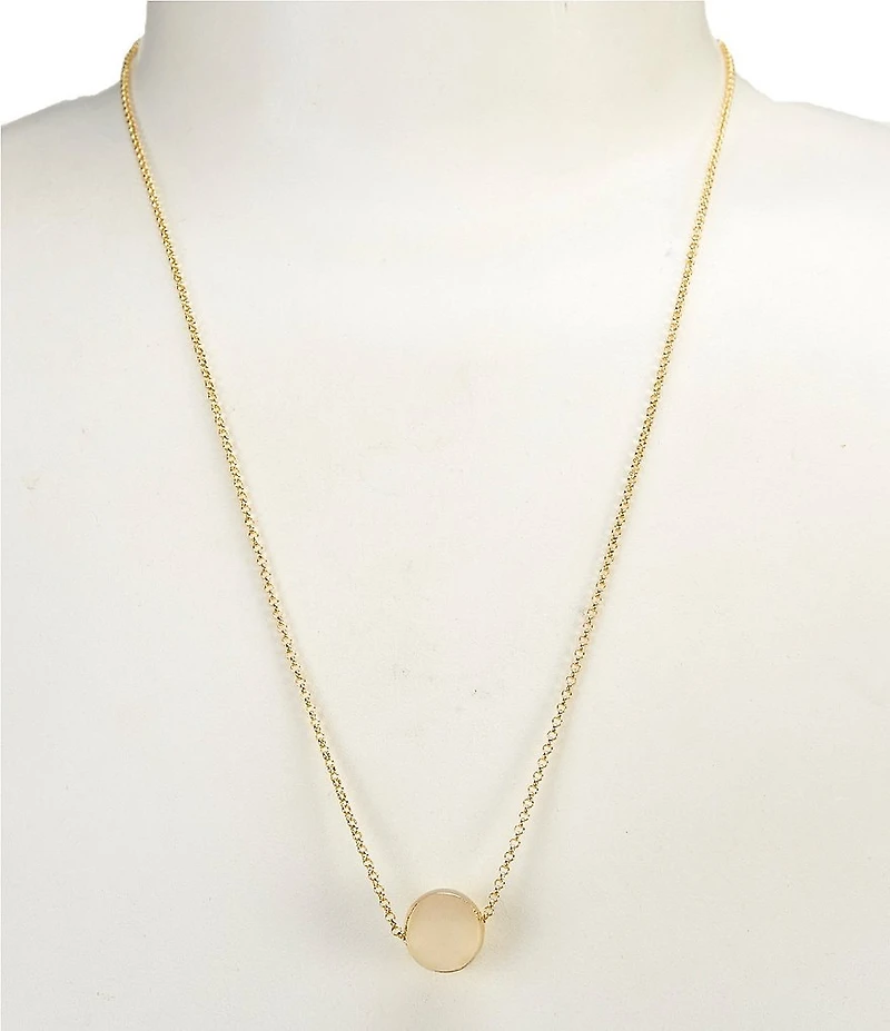 Anna & Ava Waterproof Ball Pendant Delicate Chain Necklace