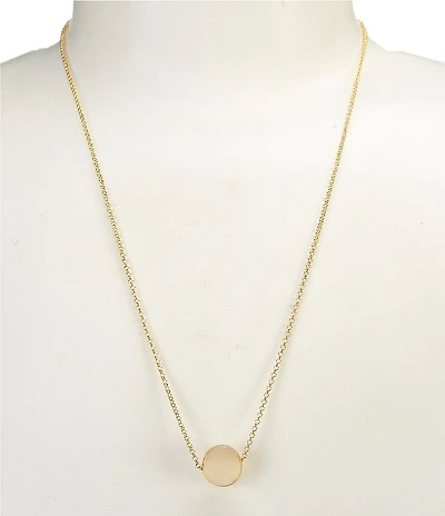 Anna & Ava Waterproof Ball Pendant Delicate Chain Necklace