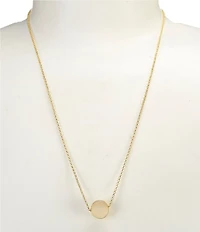 Anna & Ava Waterproof Ball Pendant Delicate Chain Necklace