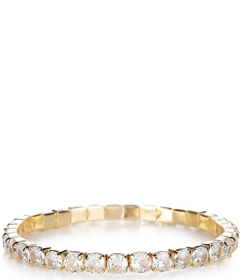 Anna & Ava Waterproof Cubic Zirconia Rhinestone Stretch Bracelet